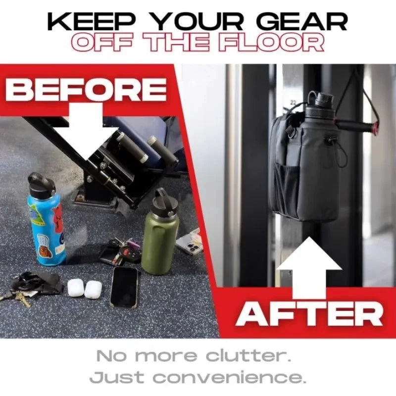 Quick-Access Magnetic Gym Bag