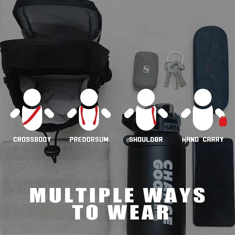 Quick-Access Magnetic Gym Bag