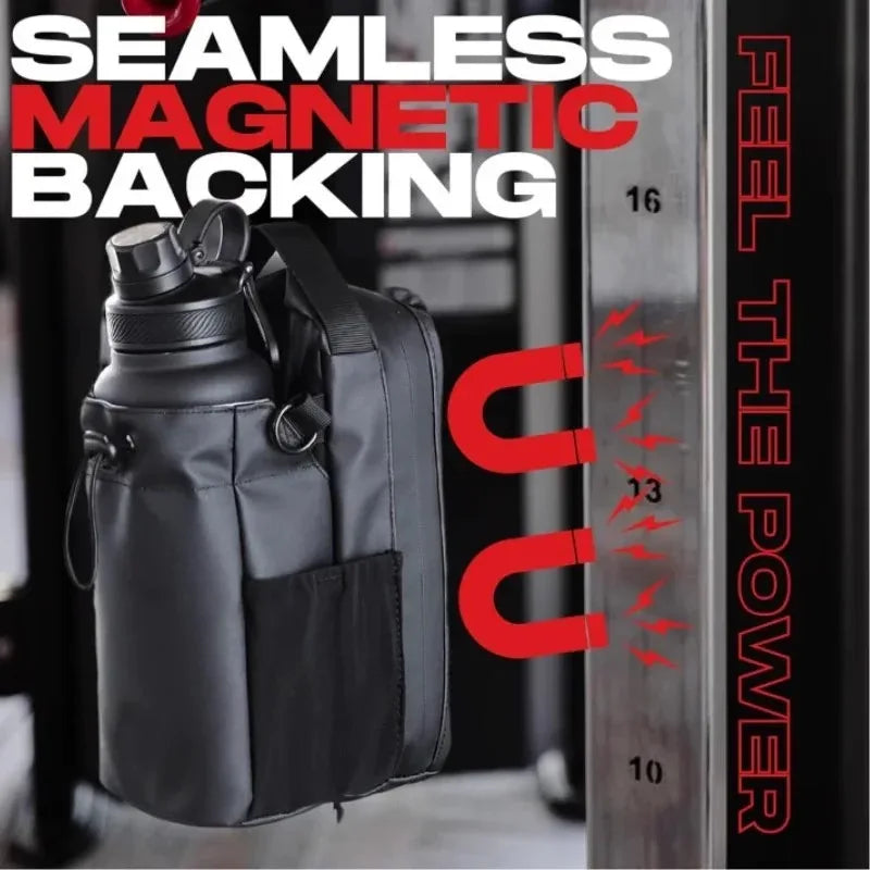 Quick-Access Magnetic Gym Bag